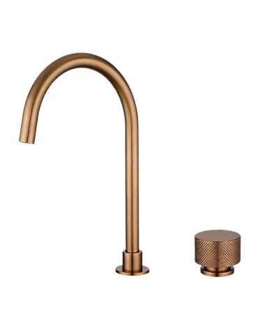 MOON Series Brushed Copper Split Type Basin Mixer