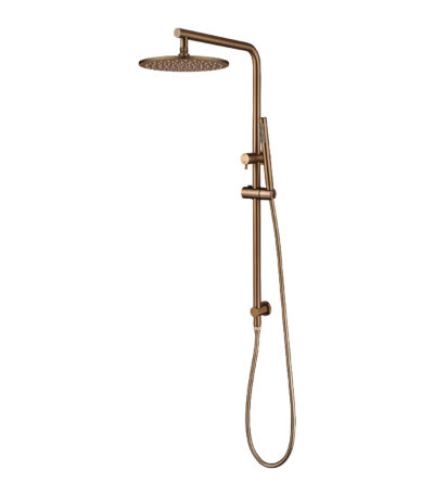 10" Brushed Copper Shower Station
