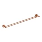 LUCID PIN - Brushed Copper Cuttable Double Towel Rail