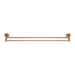 LUCID PIN - Brushed Copper Cuttable Double Towel Rail