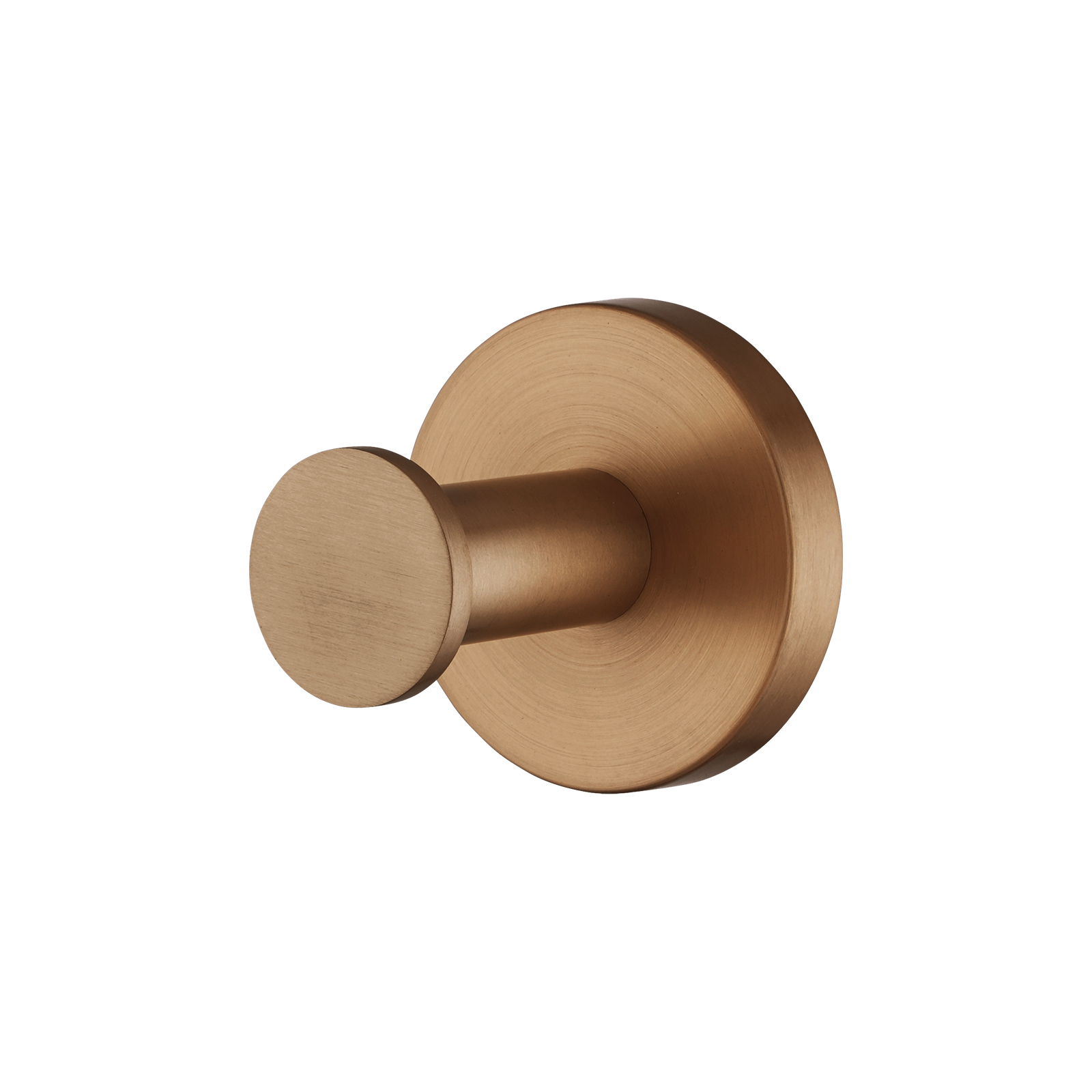 LUCID PIN - Brushed Copper Robe Hook 1 LUCID PIN - Brushed Copper Robe Hook