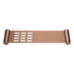 LUCID PIN Series Brushed Copper Stainless Steel Towel Shelf