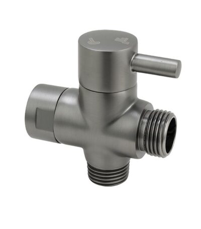 Brushed Gunmetal Bidet Diverter