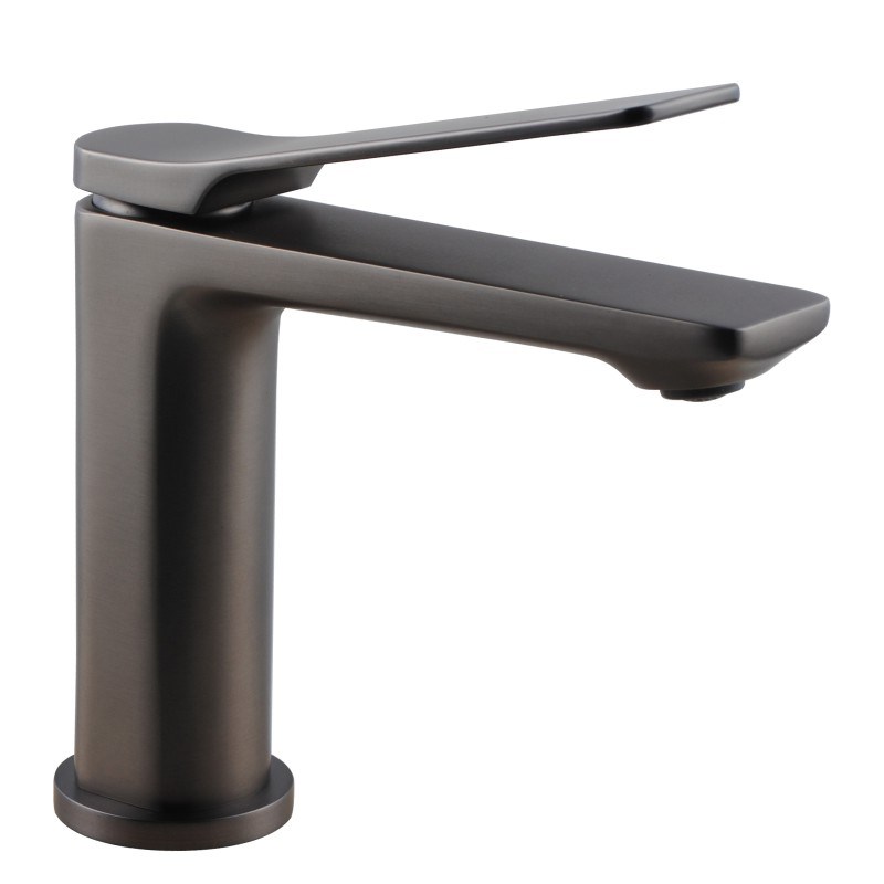RUSHY - Brushed Gunmetal Basin Mixer