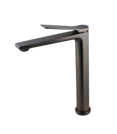 RUSHY - Brushed Gunmetal Basin Mixer