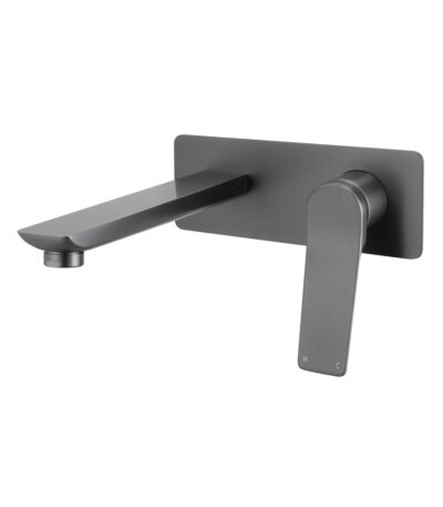 RUSHY - Brushed Gunmetal Spout Mixer