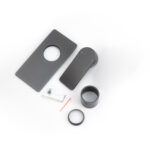 VOG Series Gunmetal Wall Mixer Trim Kit (match CLPM)