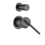 CADDENCE Series Gunmetal Diverter Mixer Trim Kit With Separate Cover Plate (match CLPD)