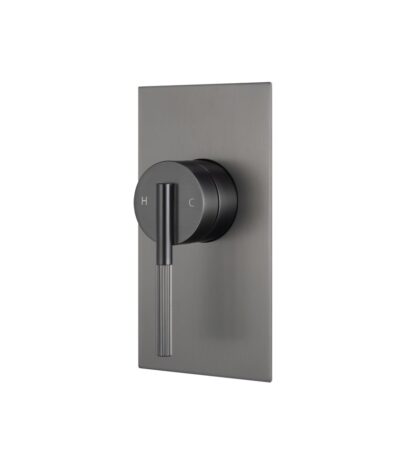 CADDENCE Series Brushed Gun Metal Grey Wall Mixer(color up)
