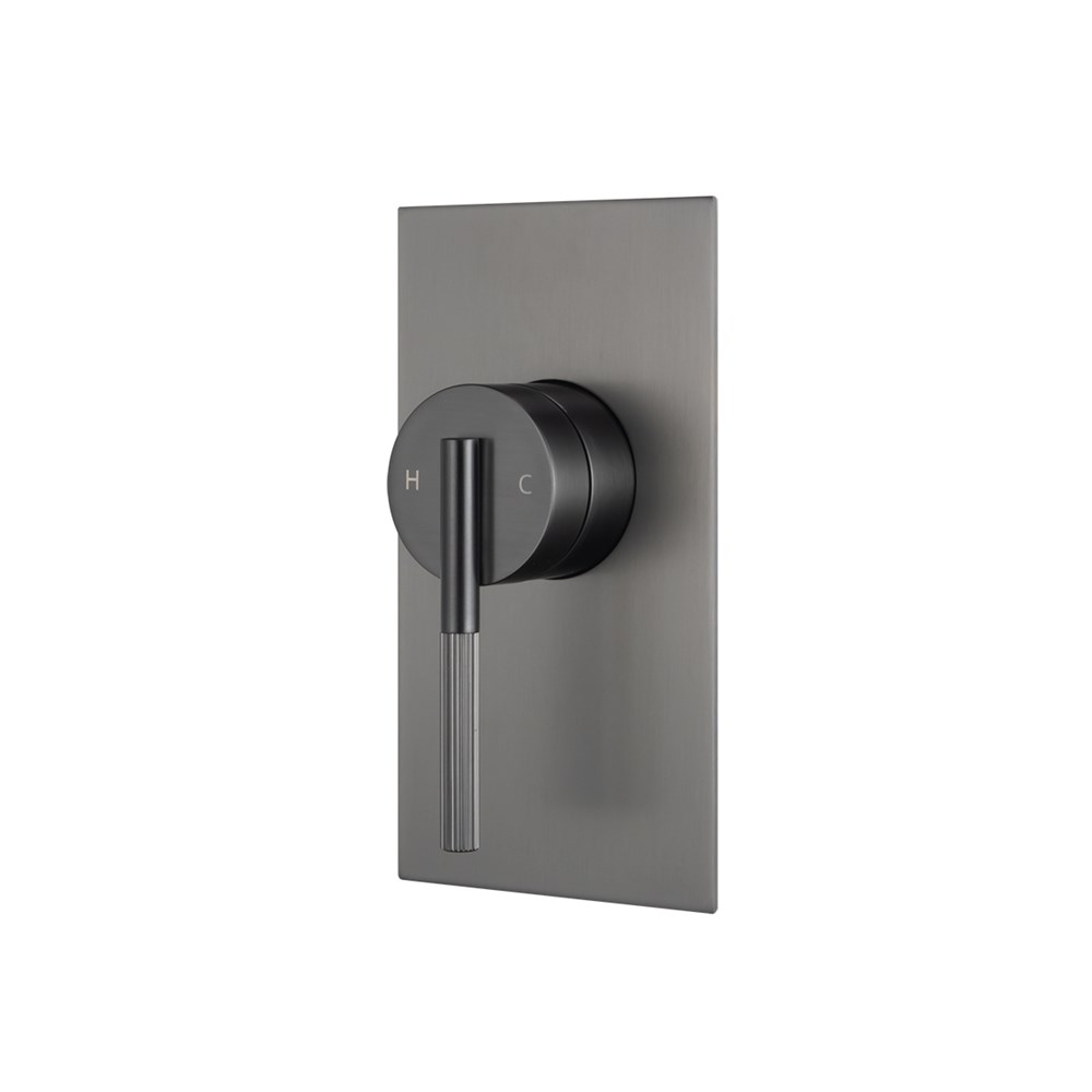 CADDENCE Series Brushed Gun Metal Grey Wall Mixer(color up) 1 CADDENCE Series Brushed Gun Metal Grey Wall Mixer(color up)