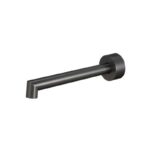 CADDENCE Series 200mm Brushed Gun Metal Grey Bathtub/Basin Wall Spout