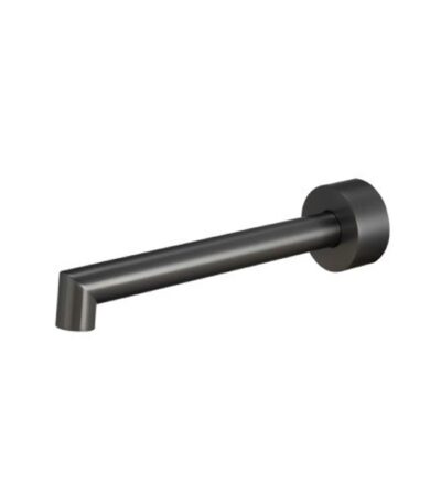 CADDENCE Series 200mm Brushed Gun Metal Grey Bathtub/Basin Wall Spout