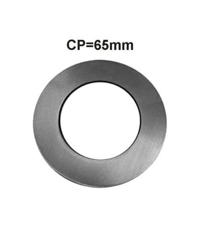 Gun Metal Grey Cover Plate 65mm