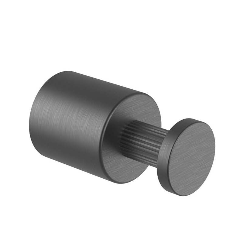 CADDENCE - Brushed Gunmetal Robe Hook 1 CADDENCE - Brushed Gunmetal Robe Hook
