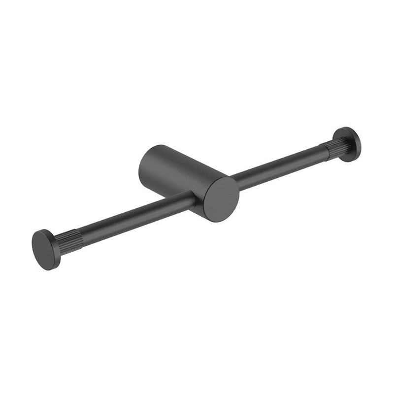CADDENCE - Brushed Gunmetal Toilet Paper Holder 1 CADDENCE - Brushed Gunmetal Toilet Paper Holder