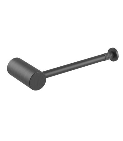 CADDENCE - Brushed Gun Metal Single Toilet Paper Holder