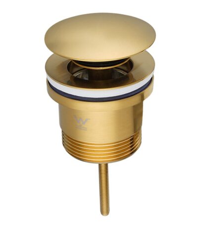 Brushed Brass Pop Up Waste Universal