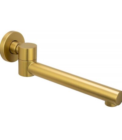 Brushed Brass Swivel Spout