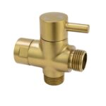 Brushed Brass Bidet Diverter