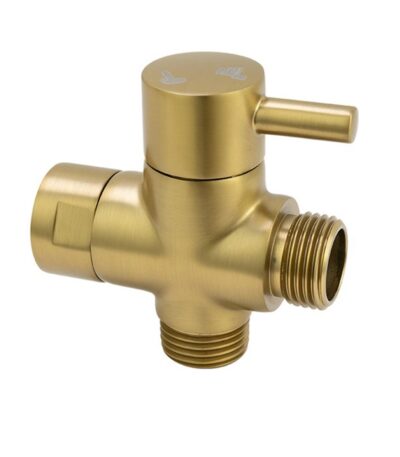 Brushed Brass Bidet Diverter
