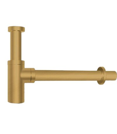 Brushed Brass Bottle Trap