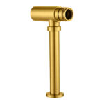 Round Brushed Brass Bottle Trap G1 1/2"