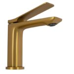 RUSHY - Brushed Brass Basin Mixer