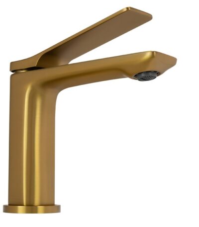 RUSHY - Brushed Brass Basin Mixer