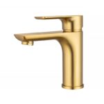 VOG - Brushed Brass Basin Mixer