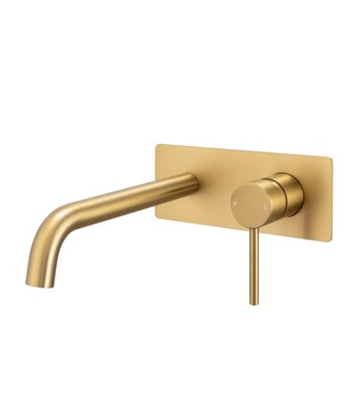 LUCID PIN - Brushed Brass Spout Mixer