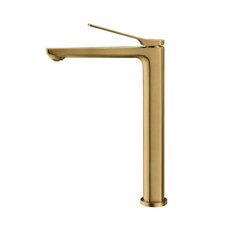 RUSHY - Brushed Brass Basin Mixer 1 RUSHY - Brushed Brass Basin Mixer