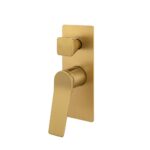 RUSHY - Brushed Brass Diverter Mixer
