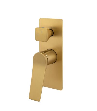 RUSHY - Brushed Brass Diverter Mixer
