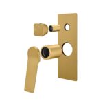 RUSHY Series Brushed Brass Diverter Mixer Trim Kit (match CLPD)