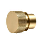 Progressive Brushed Brass Handle
