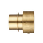 Progressive Brushed Brass Handle