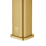 IVANO Series Square Brushed Brass Tall Basin Mixer