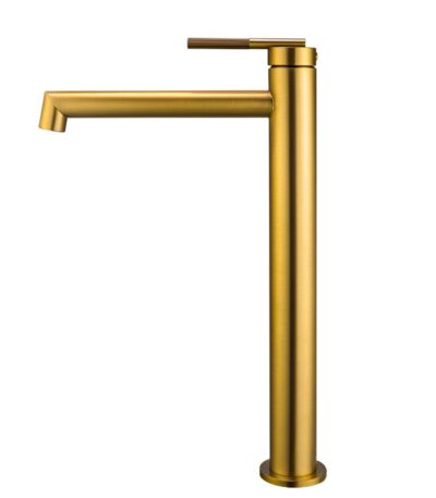 CADDENCE - Brushed Brass Basin Mixer