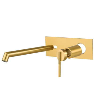 CADDENCE Series Brushed Brass Spout Mixer Trim Kit Only (match CLPS)