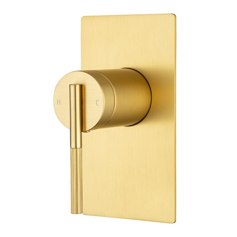 CADDENCE Series Brushed Brass Wall Mixer 1 CADDENCE Series Brushed Brass Wall Mixer