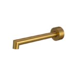 CADDENCE Series 200mm Brushed Brass Bathtub/Basin Wall Spout