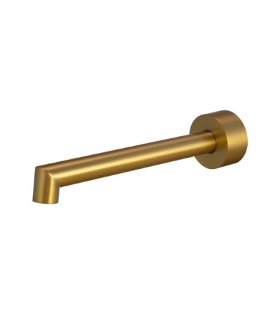 CADDENCE Series 200mm Brushed Brass Bathtub/Basin Wall Spout