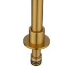 MOON - Brushed Brass Swivel Basin Mixer