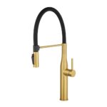 Brushed Brass Kitchen Mixer