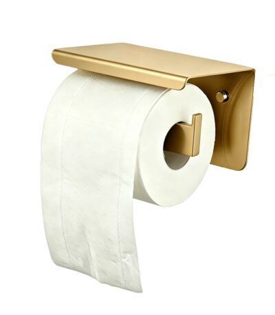 IVANO Series Brushed Brass Toilet Paper Holder