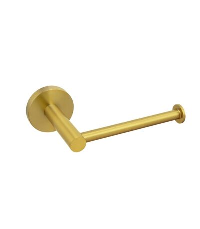 LUCID PIN - Brushed Brass Toilet Paper Holder