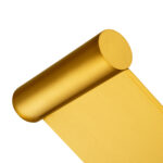 LUCID PIN Series Brushed Brass Stainless Steel Towel Shelf