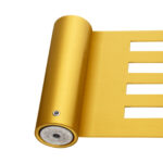 LUCID PIN Series Brushed Brass Stainless Steel Towel Shelf
