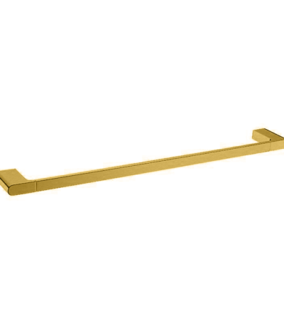 VOG - 800mm Brushed Brass Single Towel Rail