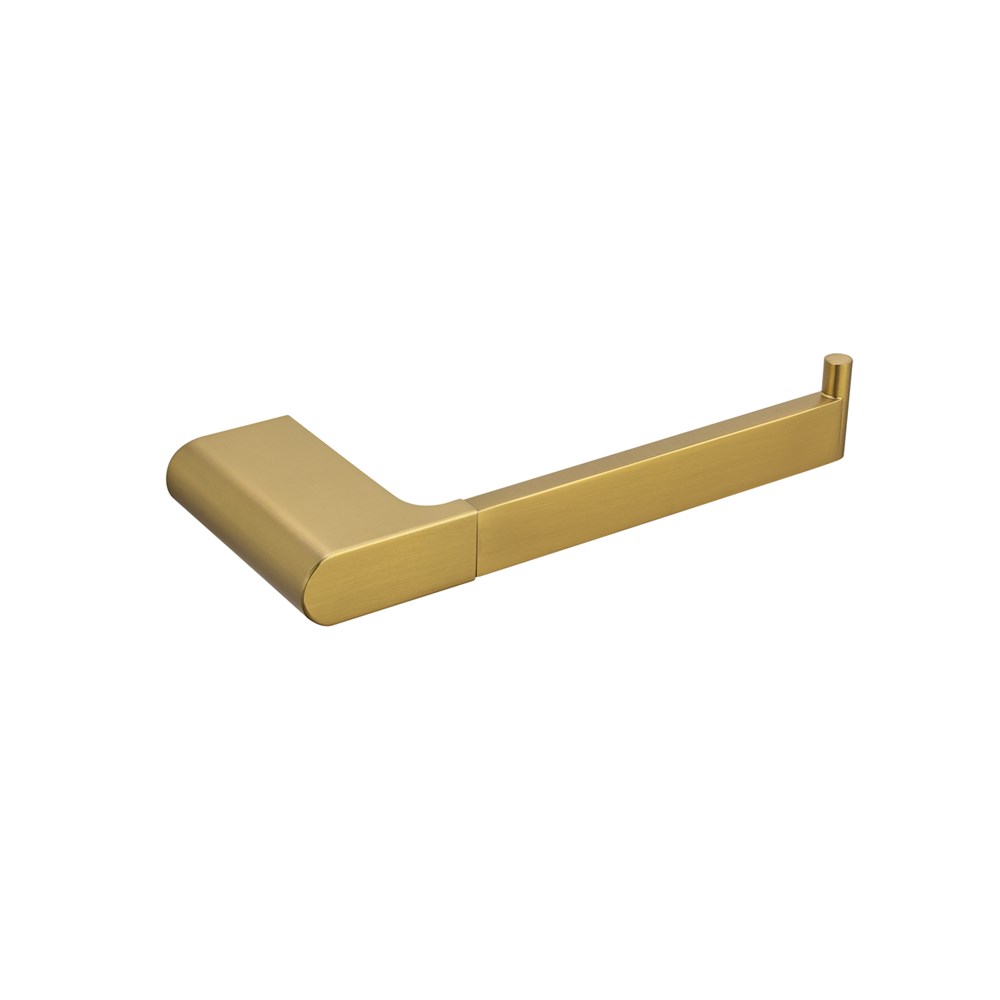 VOG - Brushed Brass Toilet Paper Holder 1 VOG - Brushed Brass Toilet Paper Holder